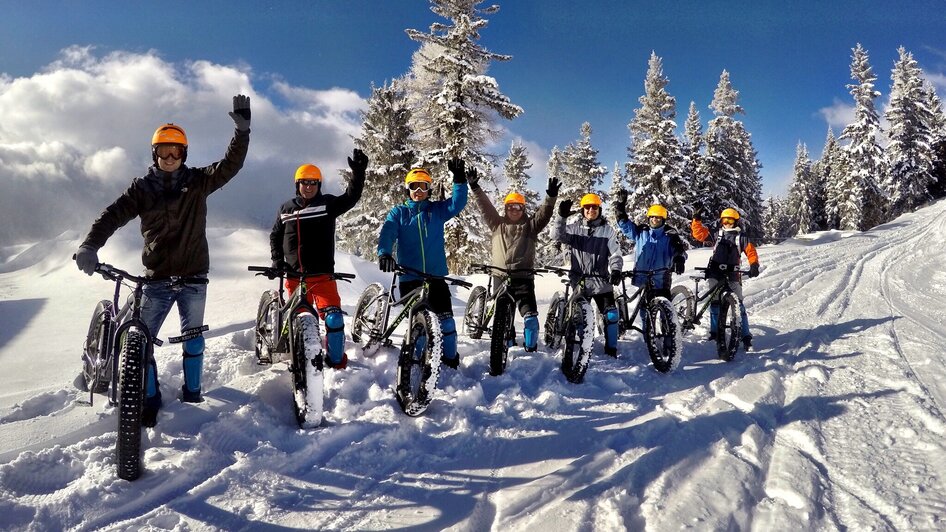 Eine erfolgreiche Fatbiking Tour.  | © alpinefatbike.com