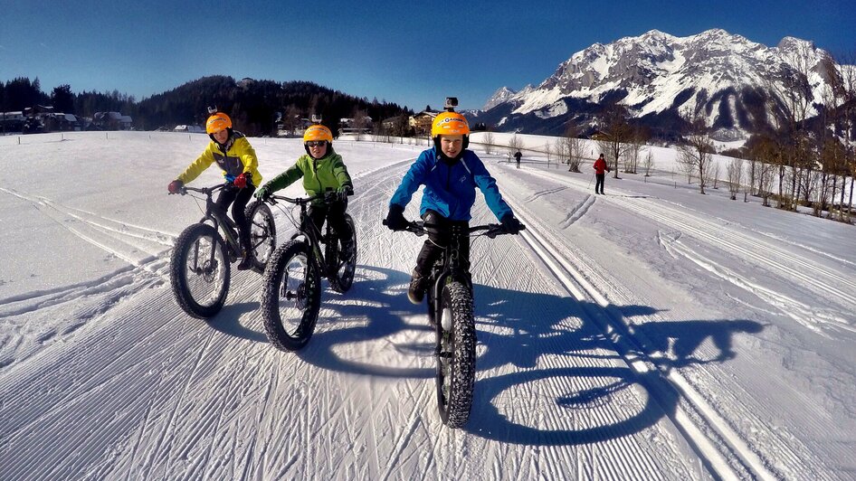 Fatbiken am Ramsauer Plateau | © Alpine Fatbike