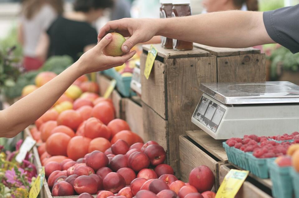 Farmers' market in Irdning - Impression #1