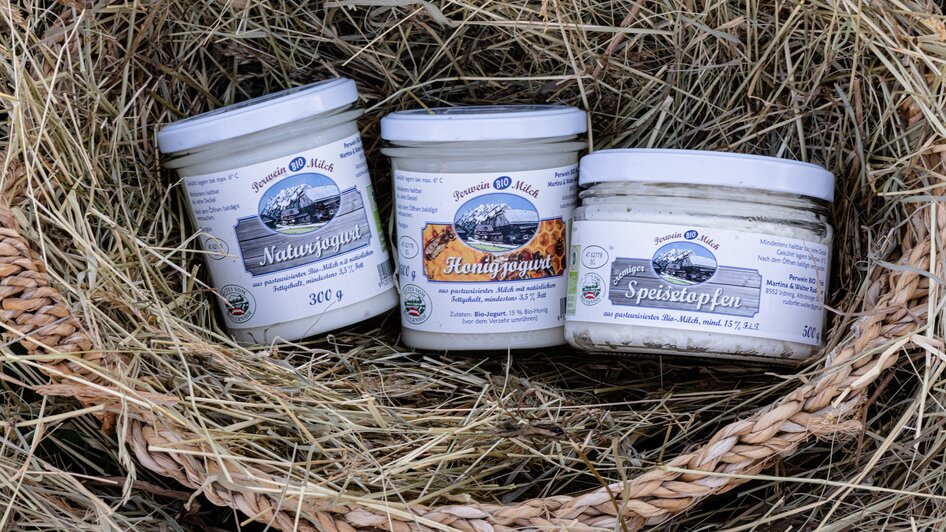 Produkte von Perwein BIO Milch
