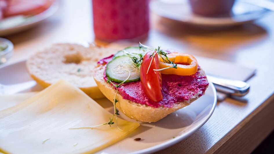 Frühstück im Bio-Hotel Bergkristall