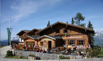 Eiskarhütte im Sommer