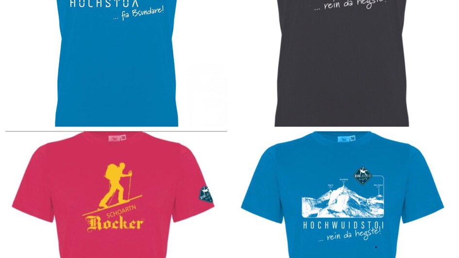 Eisleder Bergzeig - Shirtcollage