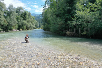 Fischen in der Enns | © Fischereiverein Irdning