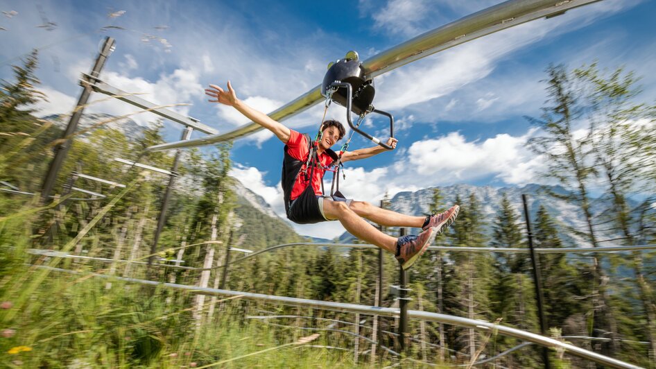 Flying Coaster im Gröbminger Land