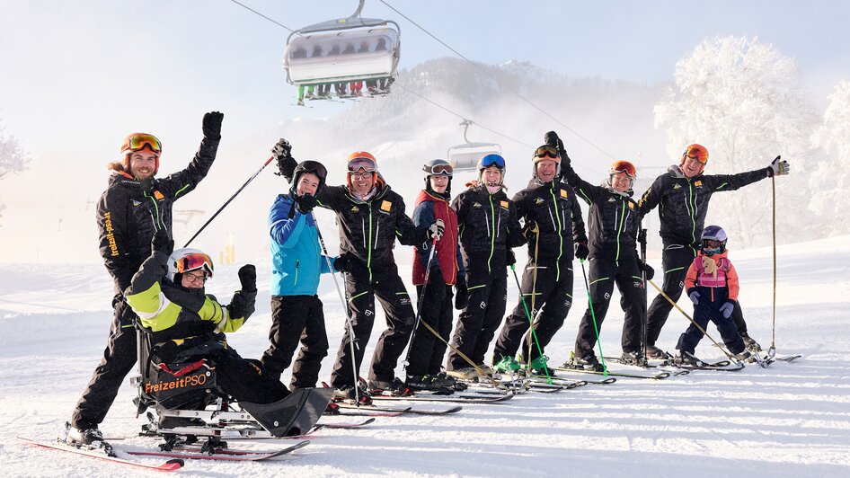 Skischule für Menschen mit Behinderung | Lisa-Marie Reiter | © Lisa Marie Reiter Freizeit-PSO - Impression #2.11 | © Lisa Marie Reiter