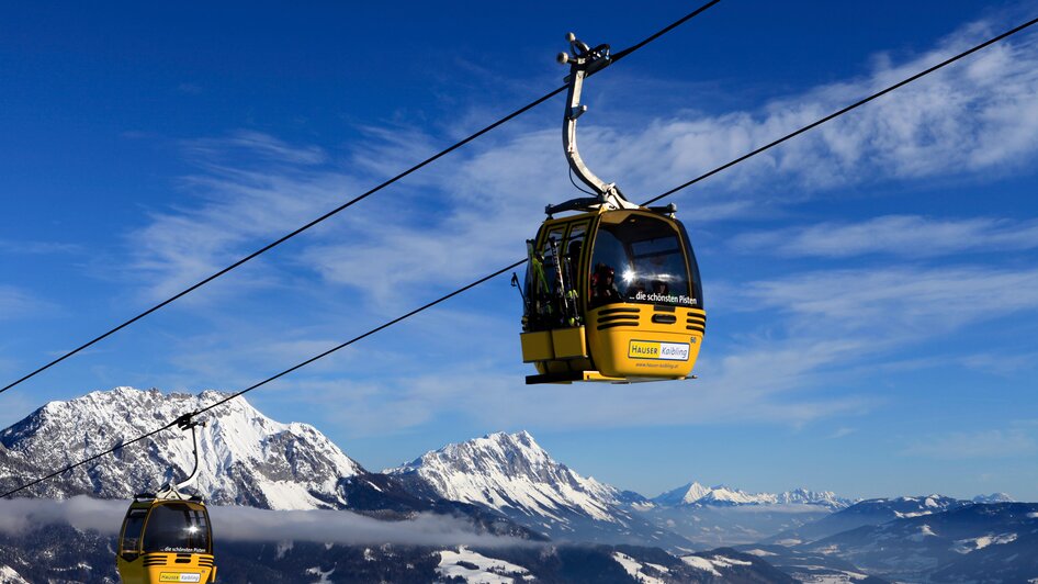 moderne 8er Gondelbahn | © Hauser Kaibling 8er Gondeln am Hauser Kaibling | © Hauser Kaibling