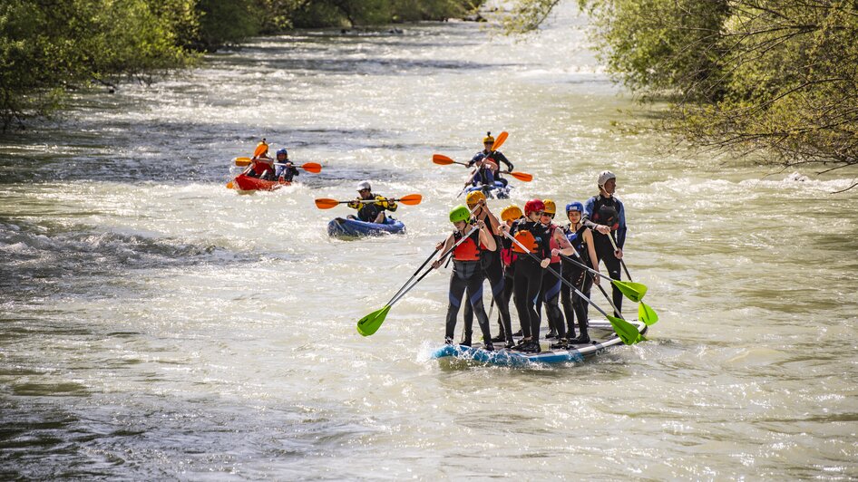 Flusswandern auf der Enns