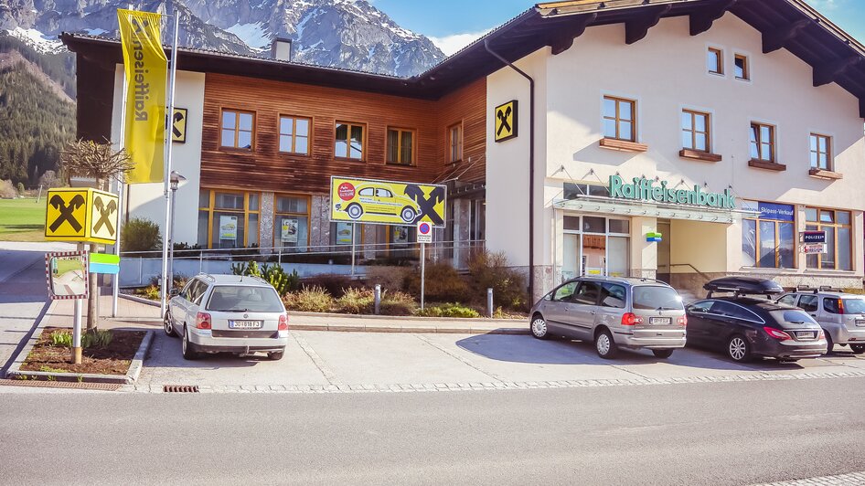 Raiffeisenbank in Ramsau Ort. | © Raiffeisenbank Schladming-Gröbming eGen