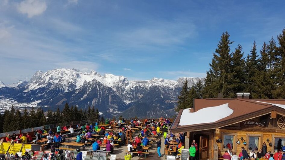 Schoarlhütte - Terrasse | © Schoarlhütte