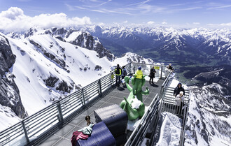 Atemberaubender Ausblick vom Skywalk am Dachstein | © Johannes Absenger