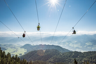 Zipline Stoderzinken  | © Christoph Huber